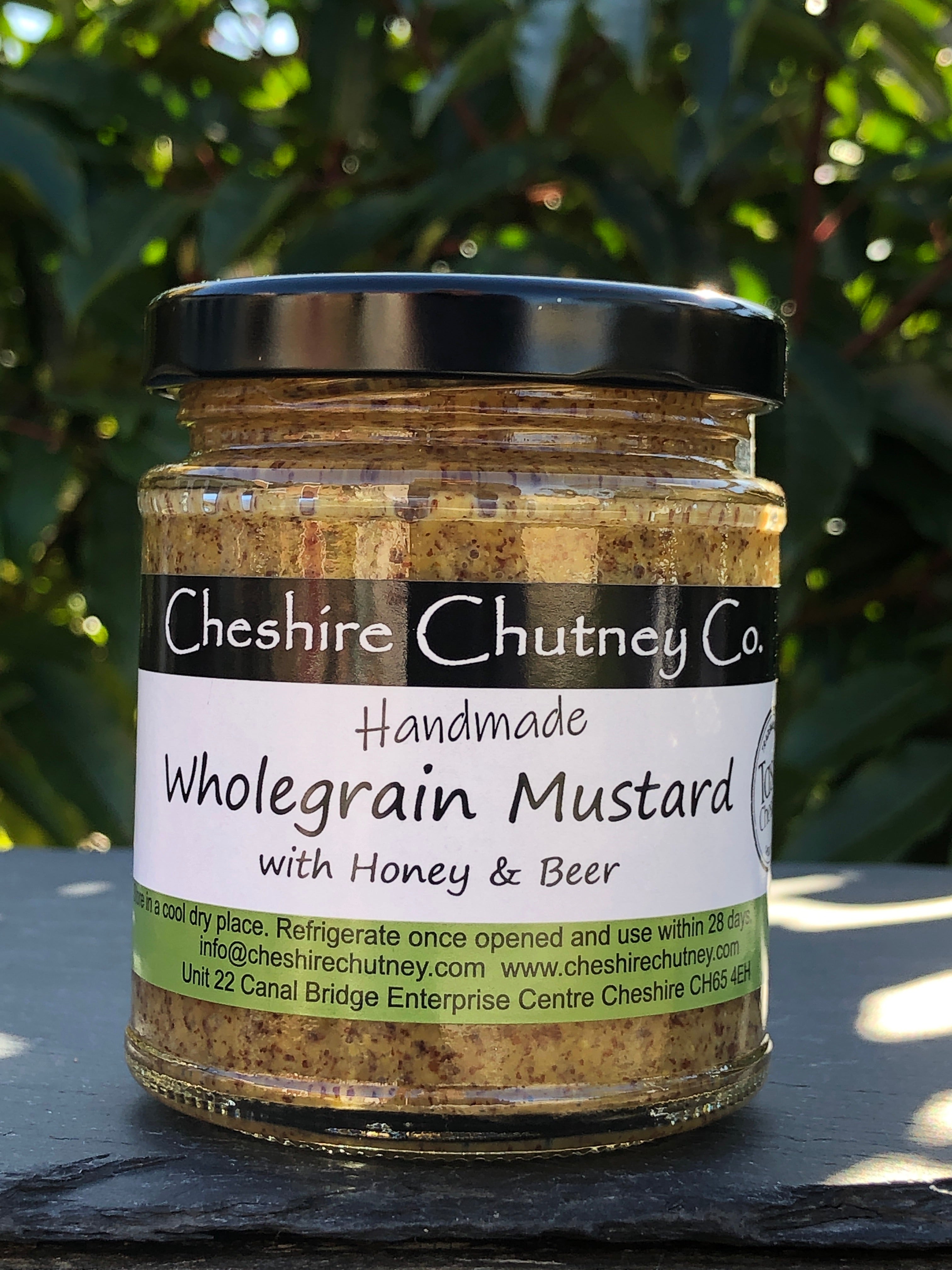 Wholegrain Mustard with Beer & Honey 190g